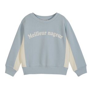 EMILE ET IDA Meilleur Nageur Sweatshirt, size 10A